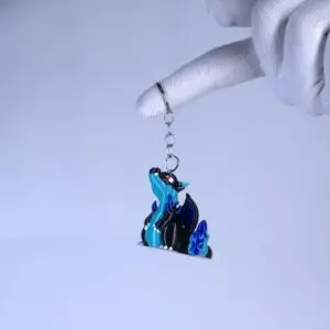 Mega Charizard X Keychain