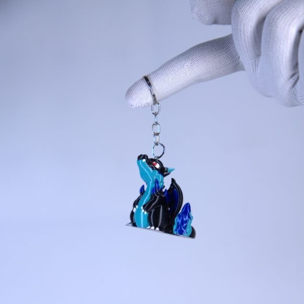 Mega Charizard X Keychain