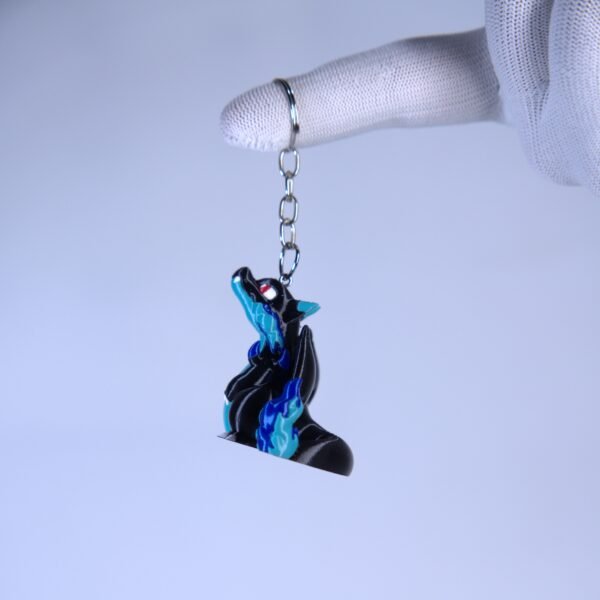 Mega Charizard X Keychain