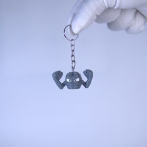 Geodude Keychain