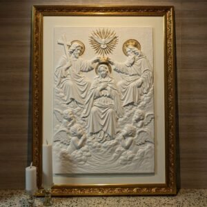 Sculp The Coronation of Our Lady